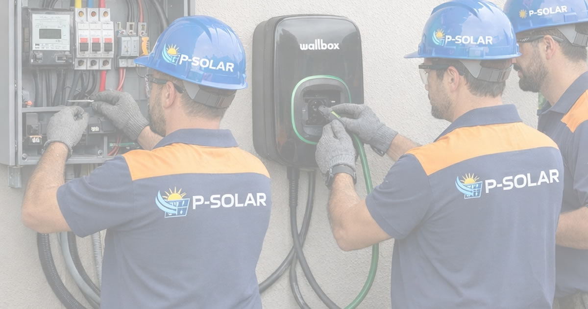 Quadro elétrico dimensionado para carregador de carro elétrico conforme NBR 17019